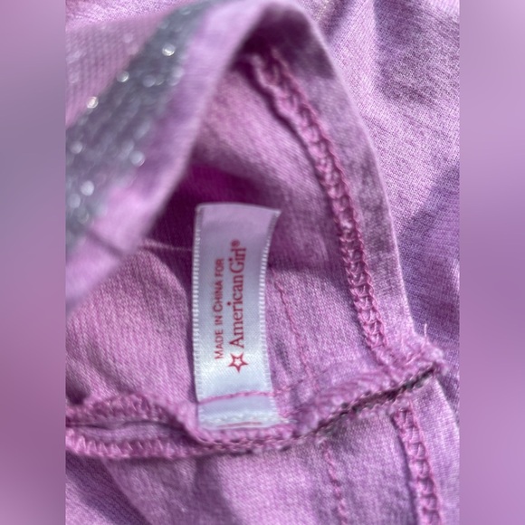 American Girl Doll Lilac Sparkle Dress - Picture 5 of 5